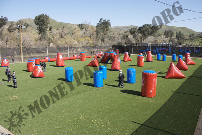 #7 COMPLETE OFFICIAL PAINTBALL TOURNAMENT FIELD COMPLETE SET UP